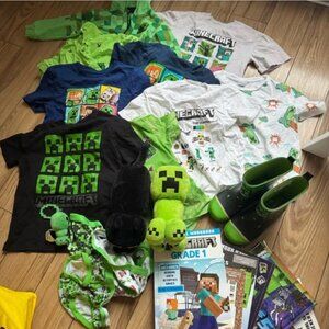 Minecraft Themed Clothing and Accessories Set